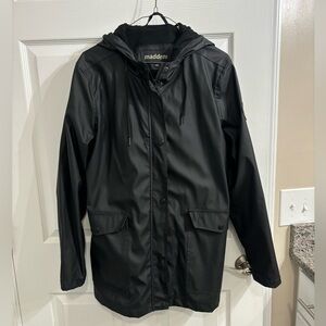 Steve Madden Black Trench Coat